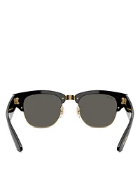 Mega Clubmaster A$AP Rocky Blacked Out Collection Square Sunglasses, 53mm