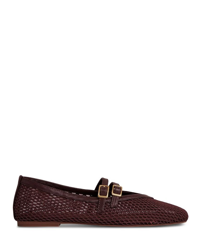 Women's Elspeth Mesh Hardware Ballerina Flats