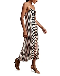 Reiss Georgie Printed Midi Dress