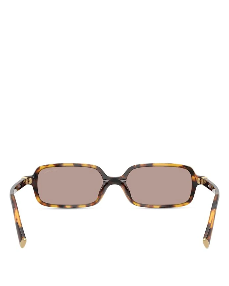 Regard Rectangle Sunglasses, 52mm