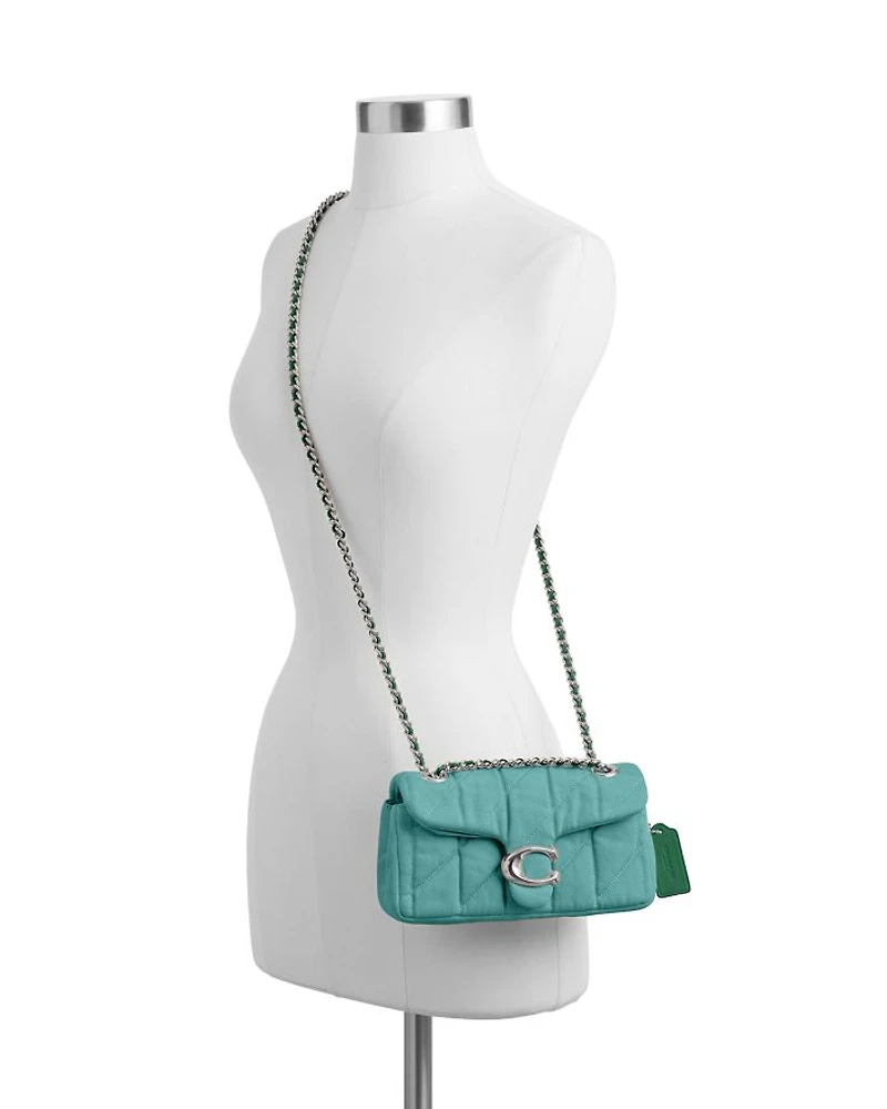 Quilted Denim Tabby Shoulder Bag 20