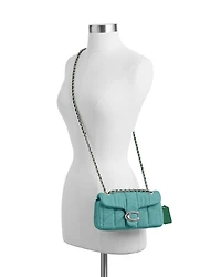 Quilted Denim Tabby Shoulder Bag 20