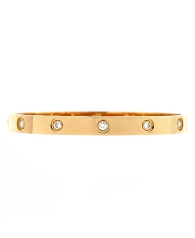 Love 10 Diamond Bracelet 18K Gold with Diamonds
