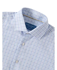 Reynolds Check Cotton/Linen Contemporary Fit Shirt