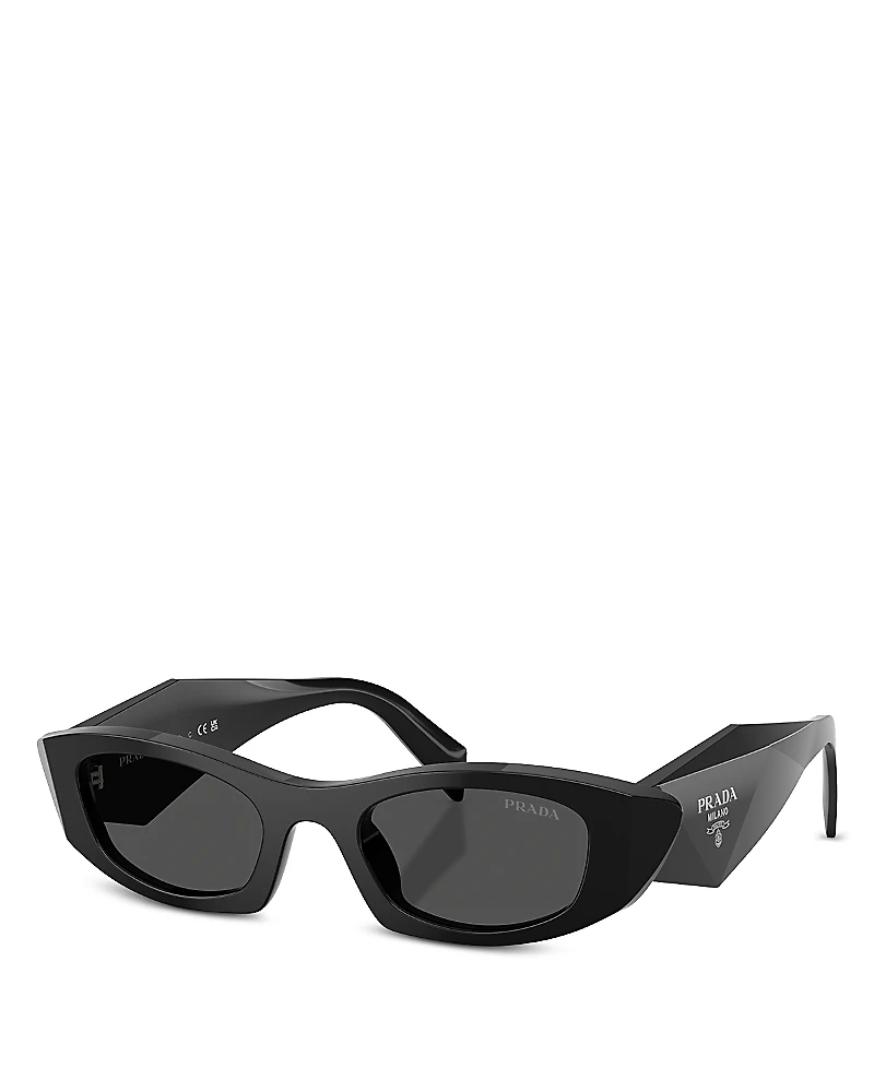 Prada Oval Sunglasses, 52mm