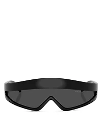 Cat Eye Mask Sunglasses, 138mm