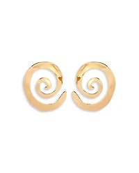 Aura Swirl Drop Earrings