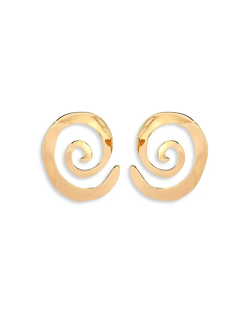 Ettika Aura Swirl Drop Earrings