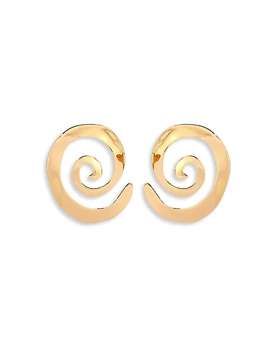 Ettika Aura Swirl Drop Earrings