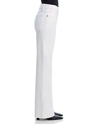 The Arrow High Rise Straight Jeans White