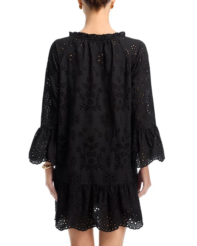 Embroidered Cover-Up Dress - Exclusive