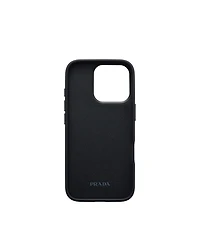 Saffiano Leather Case For Iphone 16 Pro