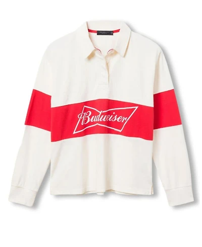Women's Budweiser Rugby Shirt