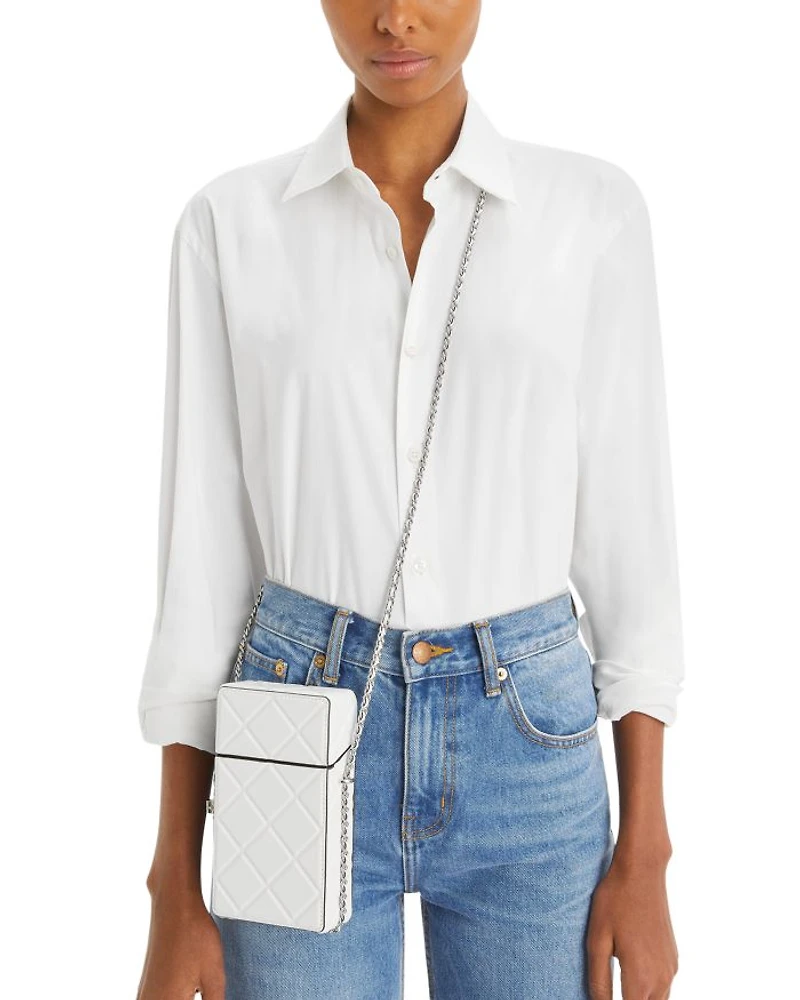Fleming Leather Phone Crossbody