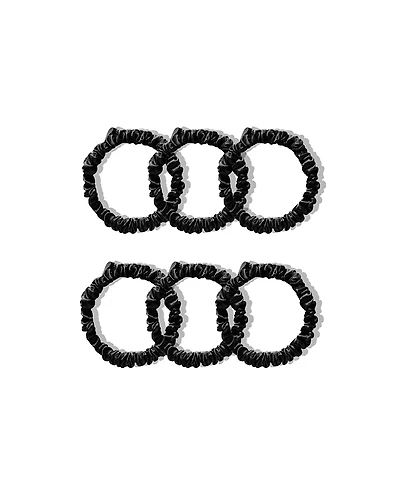 Drowsy Skinny Scrunchie, Set of 6