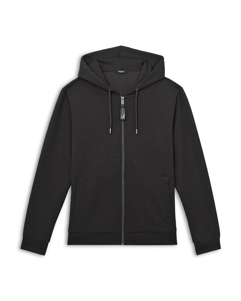 Malvern Interlock Zip Front Hoodie