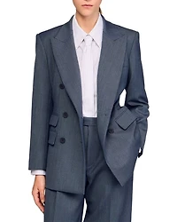 Striped Tailored Jacket