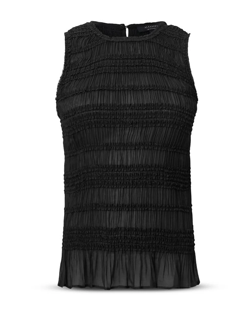 Marion Shirred Top
