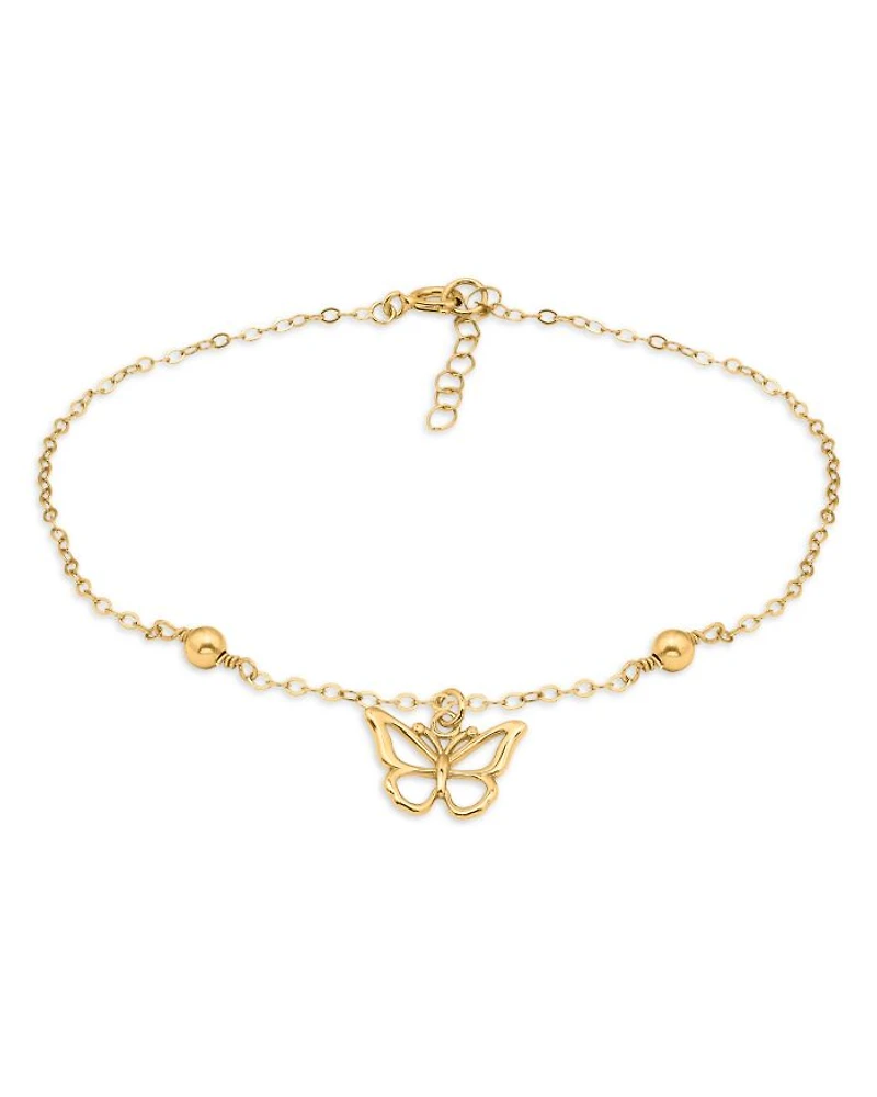 Butterfly Ankle Bracelet