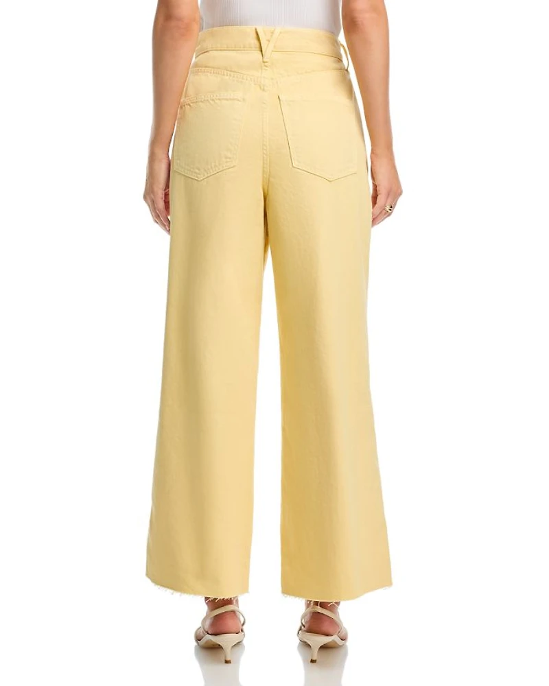 Taylor Cropped High Rise Jeans Chamomile