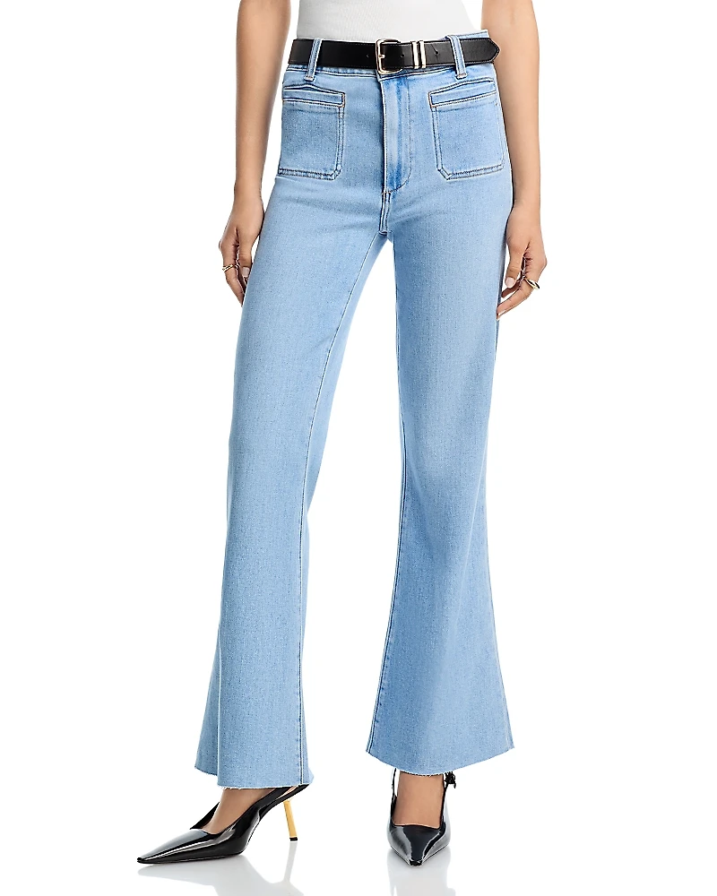 Paige Marlow Skimmer Flared Jeans