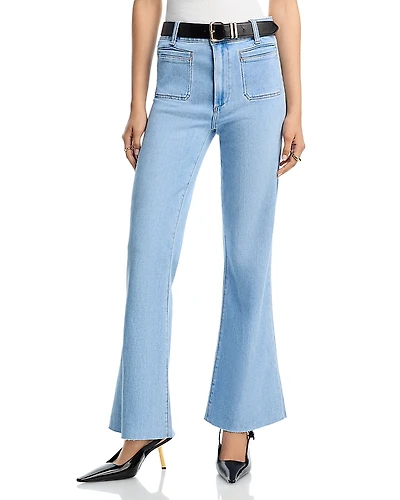 Paige Marlow Skimmer Flared Jeans