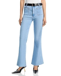 Paige Marlow Skimmer Flared Jeans
