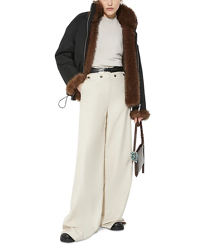 Max & Co. Wool Cashmere Funnel Neck Sweater