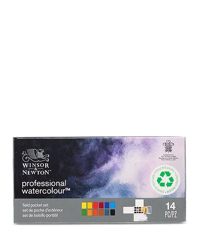 Winsor & Newton Professional Watercolor Field Pocket Set