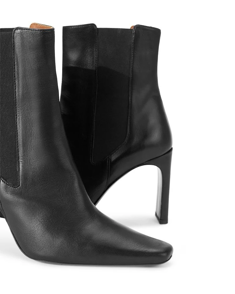 Women's Wally Leather High Heel Ankle Boots