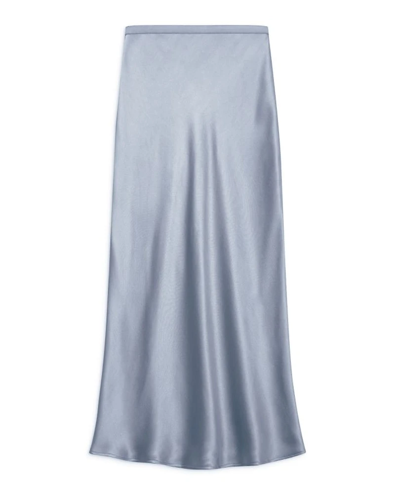 Bar Silk Skirt