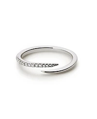 Ana Luisa Brass Oren Silver Bypass Ring