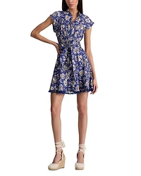 Lucy Cuffed Cap Sleeve Dress