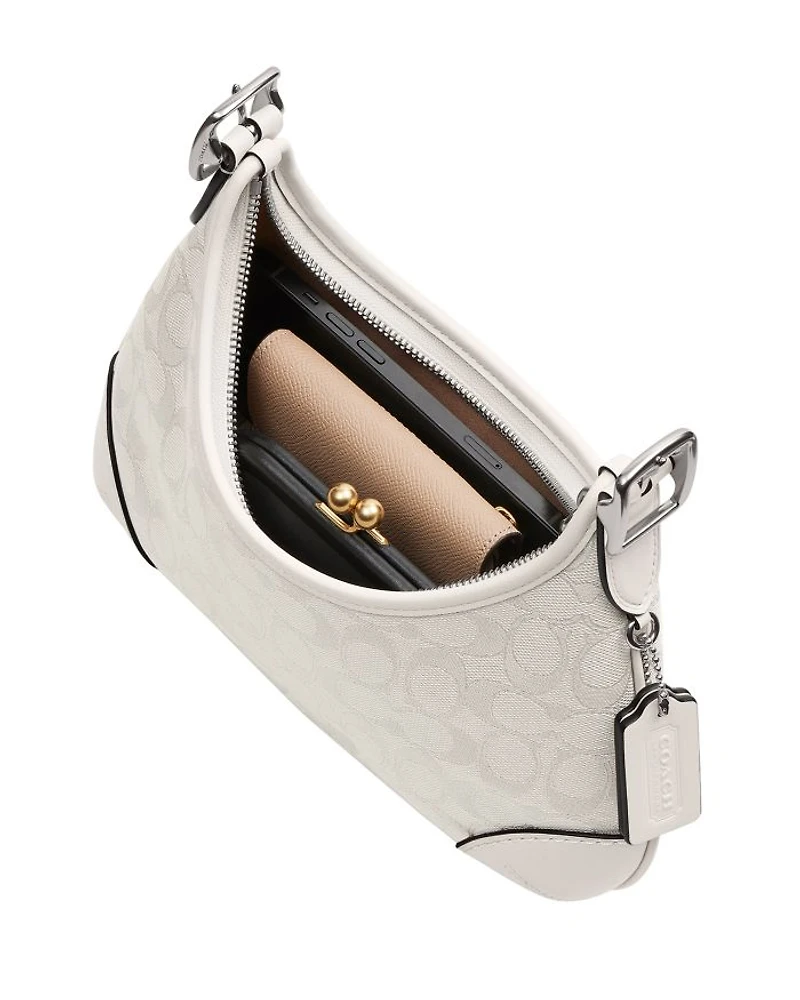 Hamptons Hobo Bag in Signature Jacquard