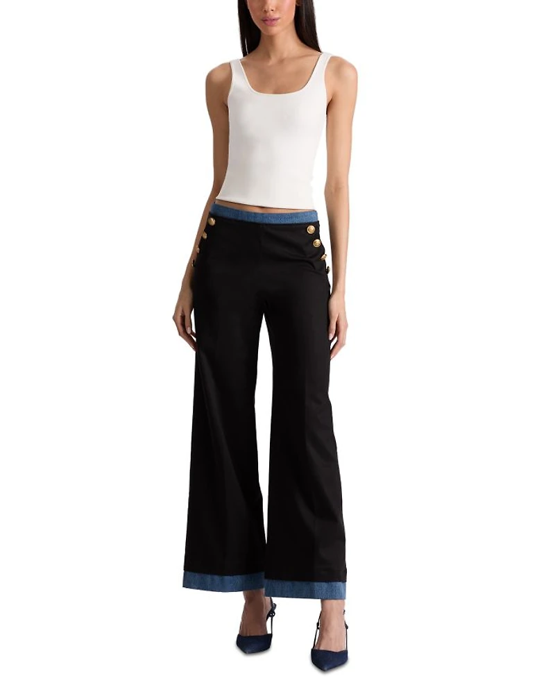 Narin Button Front Pants