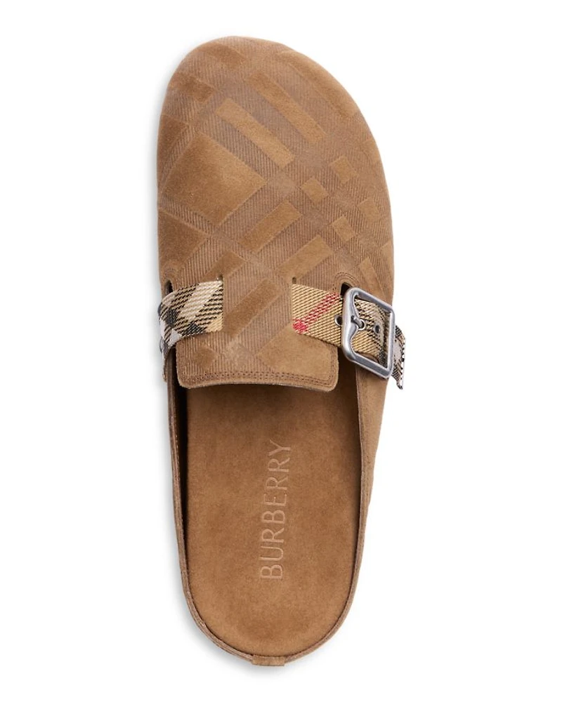 Men's Urchin Check Clogs