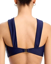 Olivia Draped Bandeau Bikini Top