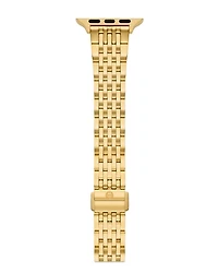 18K Gold Plated Bracelet Band for Apple Watch®, 38-49mm