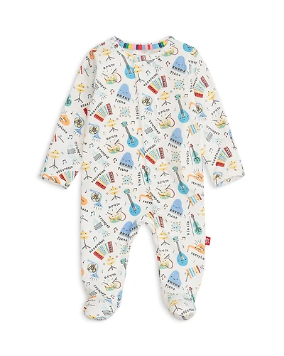 Magnetic Me Unisex Printed Footie - Baby