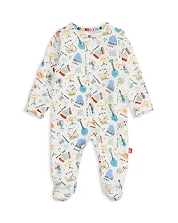 Magnetic Me Unisex Printed Footie - Baby