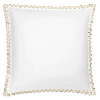 Stella Scalloped Embroidered Euro Sham