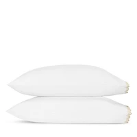 Stella Scalloped Embroidered King Pillowcase, Pair