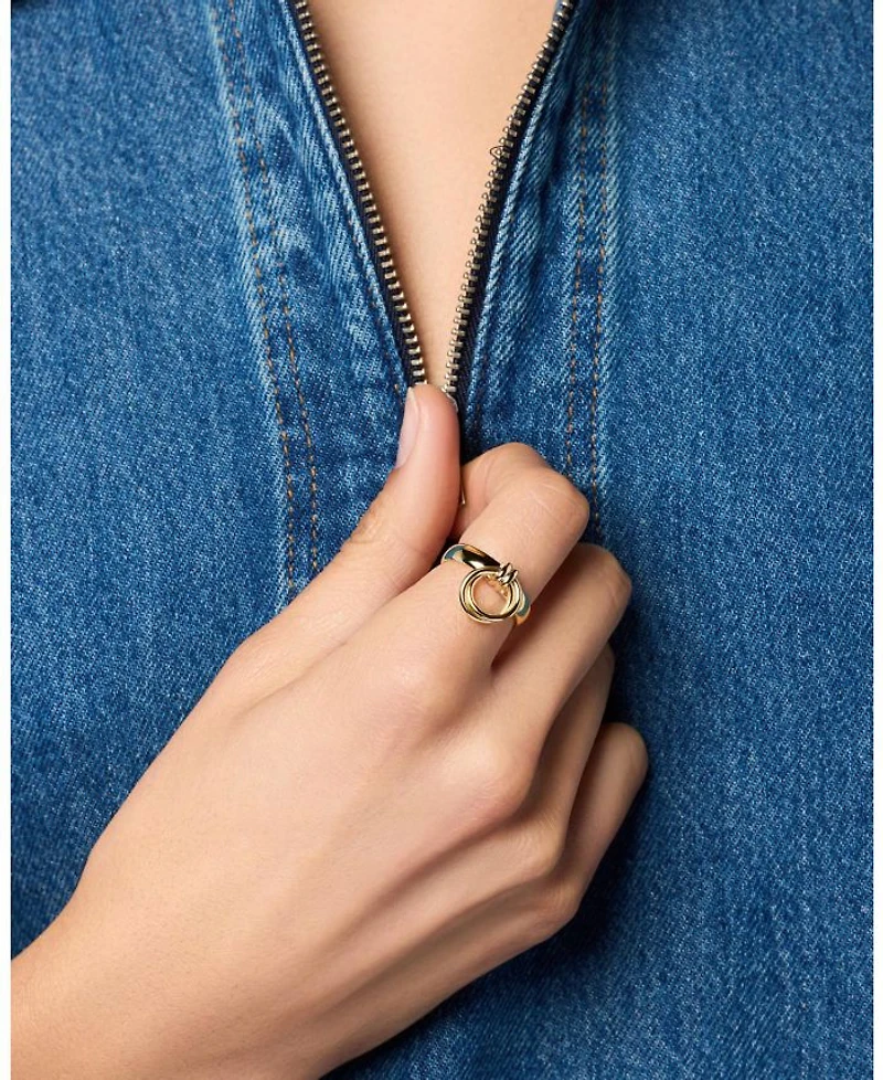 Grayson Brass Gold Band Ring