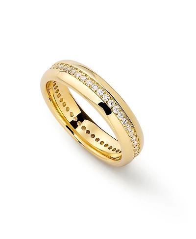 Ana Luisa Thatcher Brass Gold Band Ring
