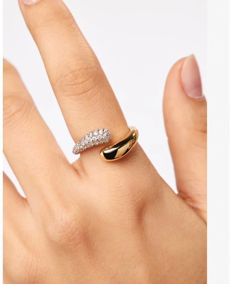 Toby Brass Gold Band Ring