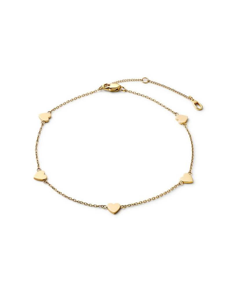 Stainless Steel Wylie Gold Anklet