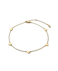 Ana Luisa Stainless Steel Wylie Gold Anklet