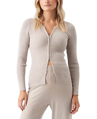 Ripe Maternity Romee Zip Through Knit Sweater