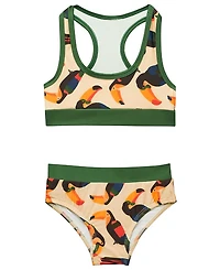 Roarsome Girls' Toucan Bikini - Little Kid, Big Kid