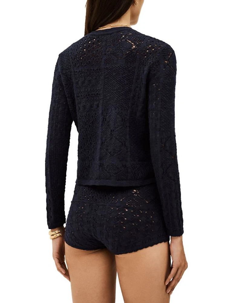 Sidali Crocheted Cardigan